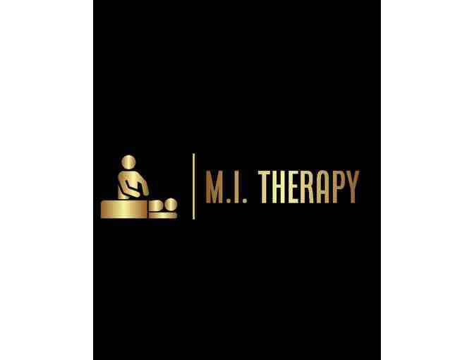 Gift Certificate for 60 Minute Mobile Massage Service from M.I. Therapy (LOT 1)