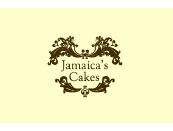 9 in custom cake from Jamaica's Cakes