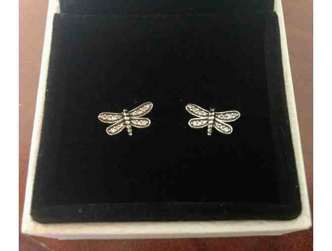 Pandora Dragonfly Earrings