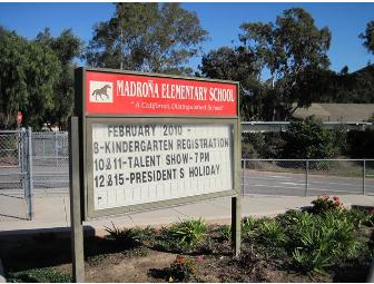 Madrona Marquee Happy Birthday Greeting June/July 2011