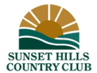 Sunset Hills Country Club: Round of Golf with Carts for 4