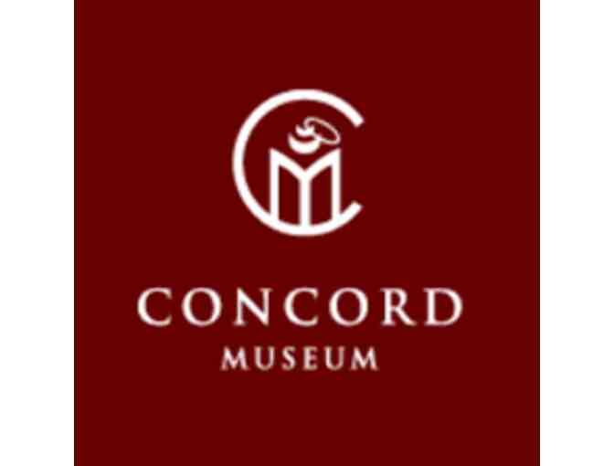 Four Passes to the Concord Museum