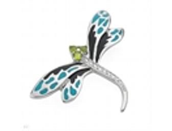 925 Sterling Two Tone Brooch