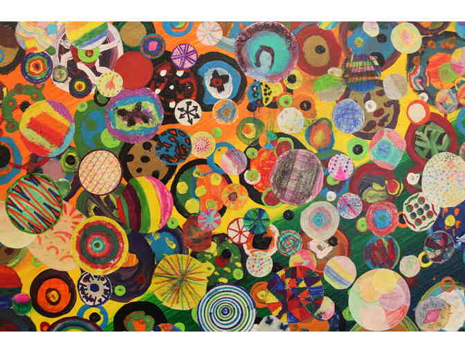 Painting Celebrating International Dot Day