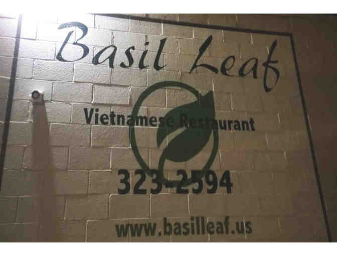 Basil Leaf Restaurant $15 Gift Card