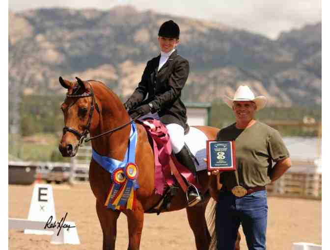 Two Riding Lessons from Platinum Performance Horses