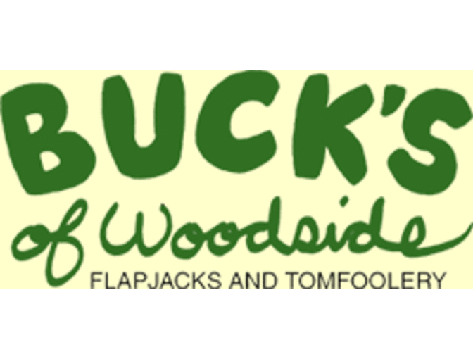 Buck's of Woodside - $70 Gift Coupon