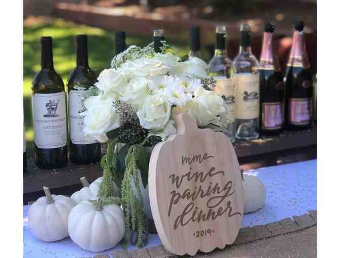 CATERED 'AL FRESCO STYLE' WINE PAIRING DINNER PARTY (1 OF 10 COUPLES)