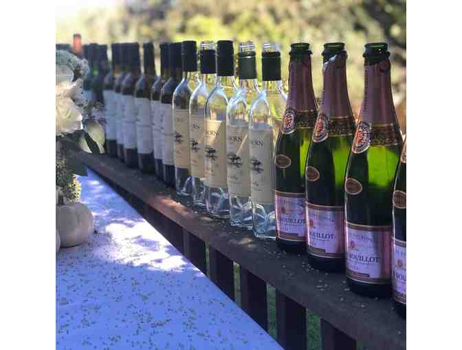 CATERED 'AL FRESCO STYLE' WINE PAIRING DINNER PARTY (1 OF 10 COUPLES)