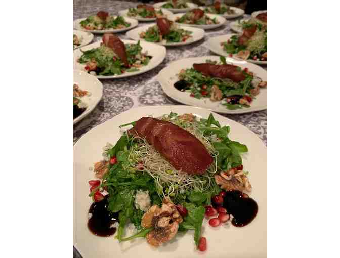 7TH GRADE CATERED 'AL FRESCO STYLE' WINE PAIRING DINNER PARTY (1 OF 10 COUPLES)