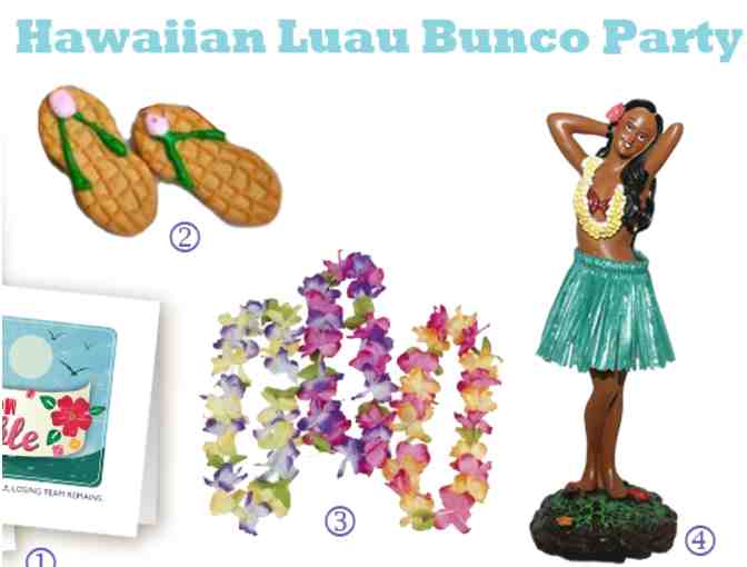 HAWAIIAN LADIES NIGHT 'BUNCO PARTY' FOR YOU AND A GUEST