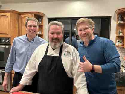 Private Gourmet Dinner for 10 with Father Stuart, Chefs Fusco, and Wegner