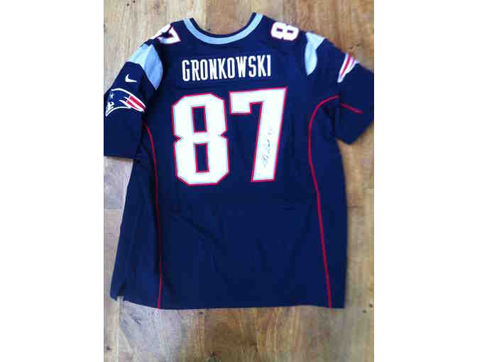 New England Patriots - Signed Rob Gronkowki Jersey