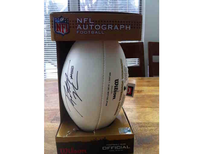 New England Patriots - Football Signed by Rob Ninkovich