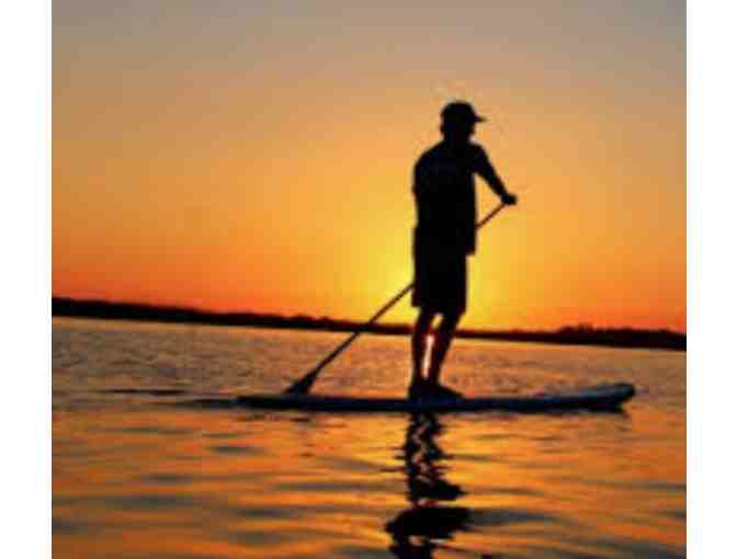 Sunset Paddleboard Ride on Crystal Lake with Wine and Cheese for 2!
