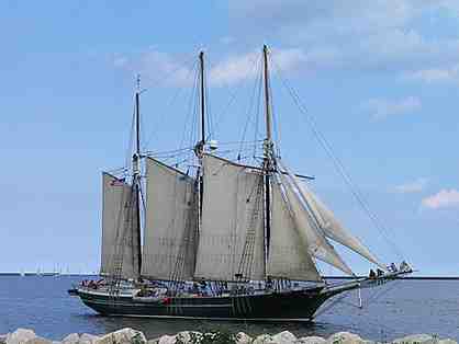 Boston Harbor Sail aboard the schooner Denis Sullivan