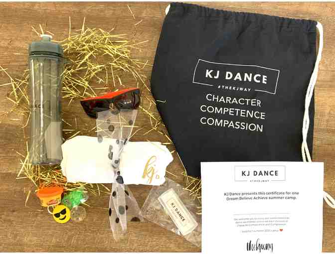 KJ Dance Studio Camp and Swag Bag!