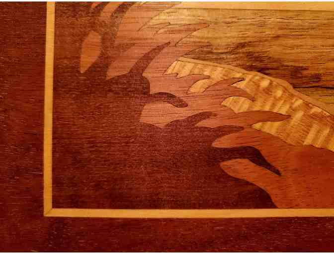 Inlay Marquetry Handcrafted Art By Jeff Nelson / Mallard Hen