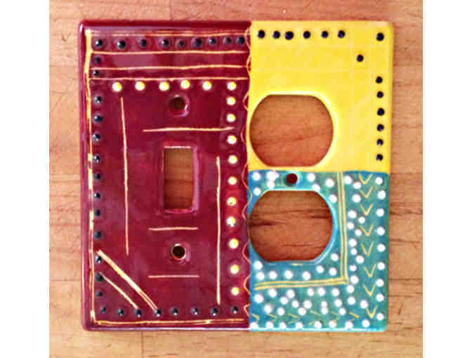 Ceramic Switch Plate Covers Set of 4