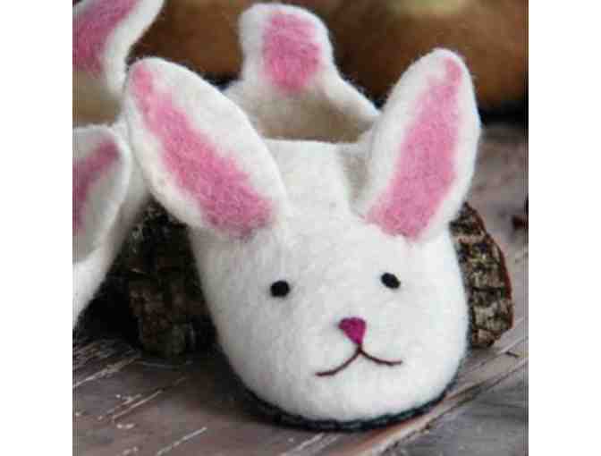 Adorable Wool Slippers - Bunny