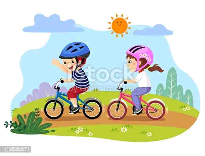 Bike Ride with Mrs. Isaac (GIRL Winner)