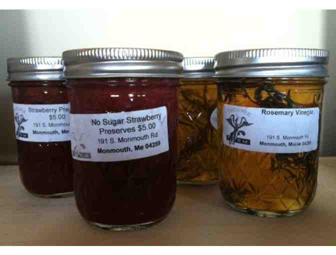 Phoenix Farm Herb Vinegars and Strawberry Preserves