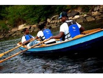 Three-Hour Rowing Trip on the Bronx River in Hand-Built Rowboat
