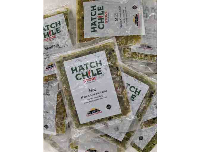 5 lbs of New Mexico Hatch Roasted Green Chile, delivered to your door