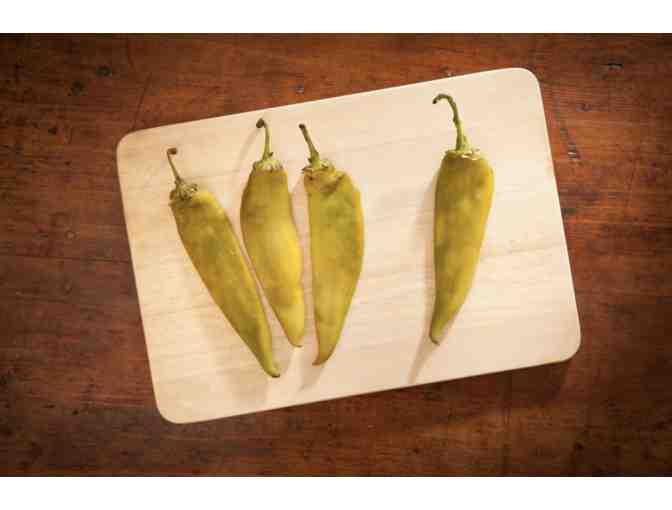 5 lbs of New Mexico Hatch Roasted Green Chile, delivered to your door