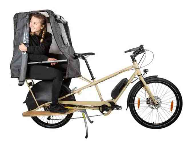 Cargo Bike Rain Canopy w/ Installation