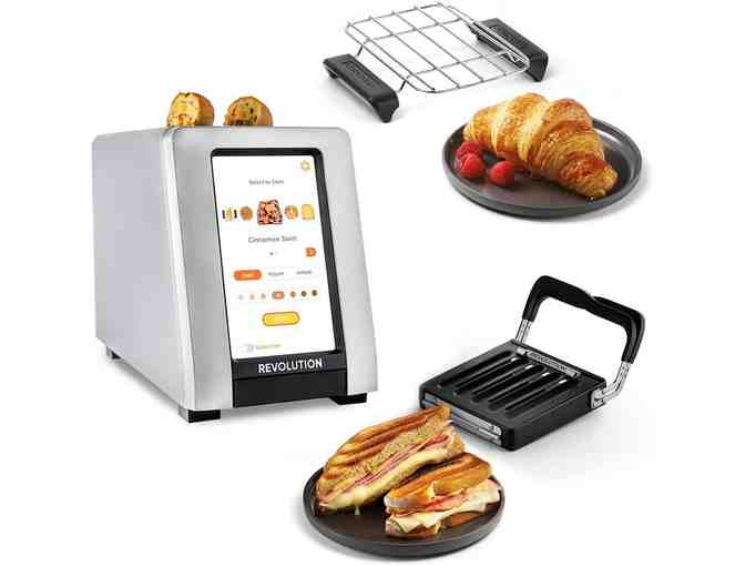 Revolution InstaGLO R270 Toaster + Panini Press + Warming Rack accessories