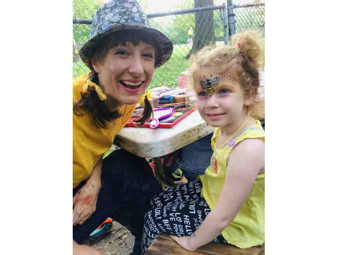 Face painting with Sarah Manton-Hollis