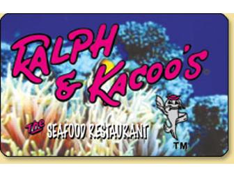 $100 in Gift Certificates to ANY Ralph and Kacoo's