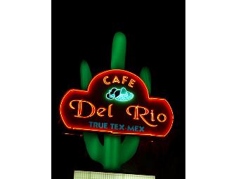 Delicious Mexican Favorites at Cafe Del Rio - Beaumont or Lufkin, TX