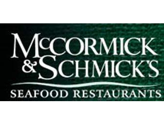 Dine at McCormick & Schmick's Seafood Restaurant with a $50 Gift Card