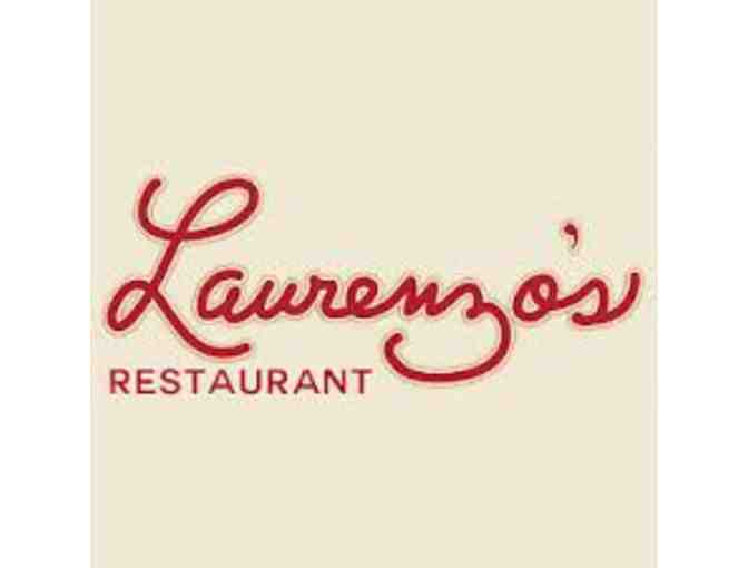 Gift Certificate for $50 to Laurenzo's El Tiempo