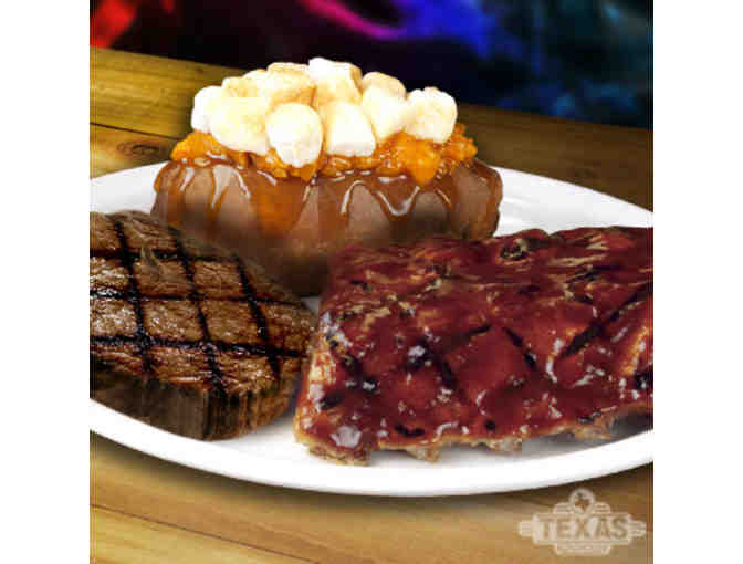 Enjoy a Meal at Texas Roadhouse (Pasadena) - $30 in Complementary Food