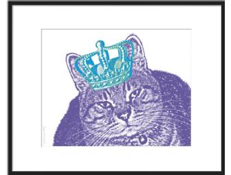 Gift Certificate for an 11x14 'Royal' Custom Pet Portrait