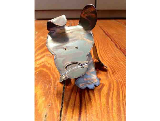 Recycled Steel Dog #2
