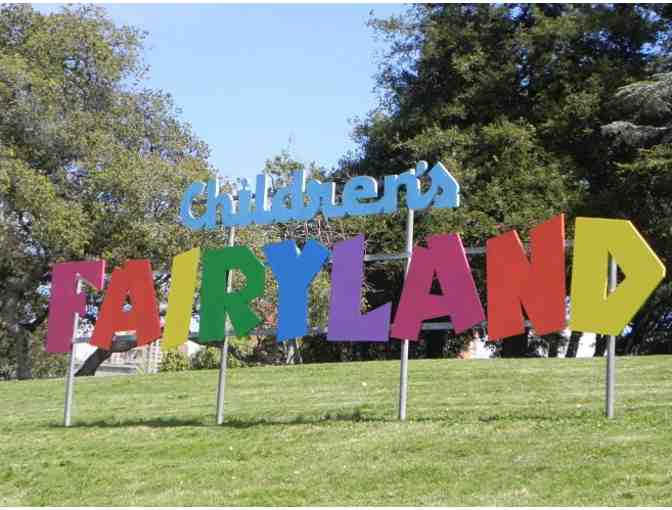4 Admission Passes for Children's Fairyland - Oakland's Storybook Theme Park