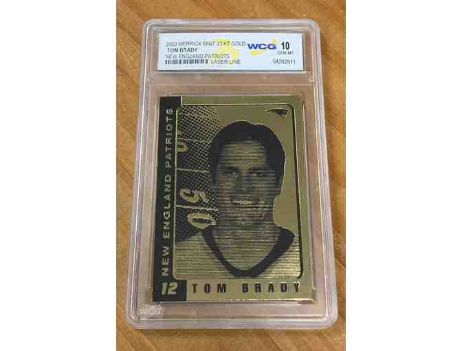 Tom Brady Gold Card