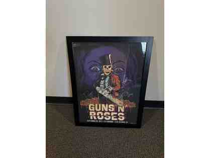 Guns N Roses Autographed Poster