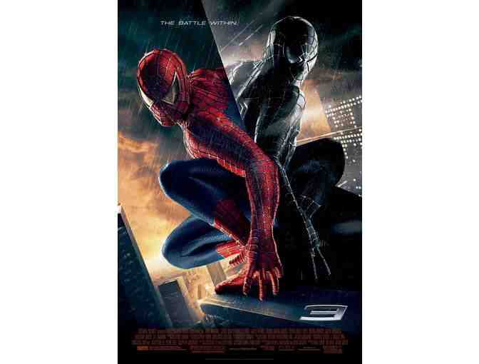 Spiderman 3 Movie Poster -- Autographed by Sam Raimi