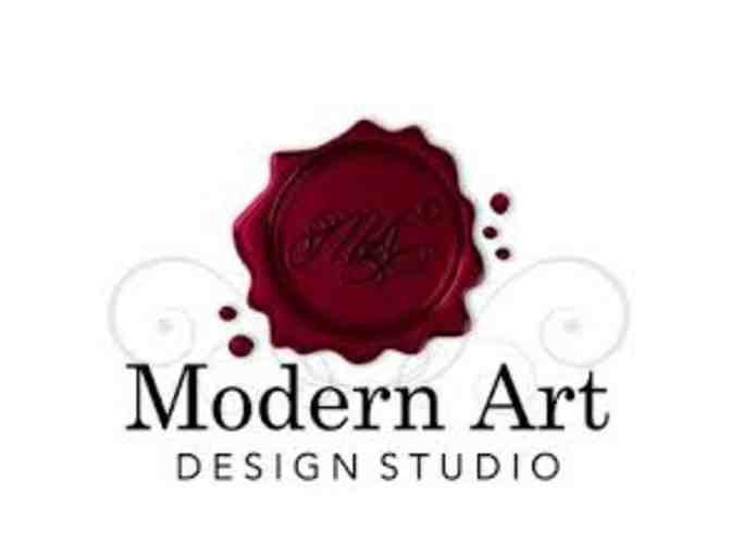 Modern Art Design Studio $25 Gift Certificate