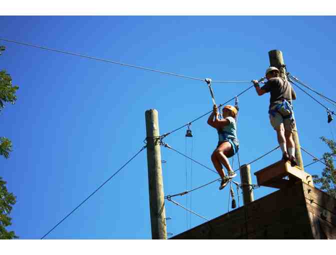 Zip Line and Climbing Adventure for 4 at YMCA Camp Conrad Weiser