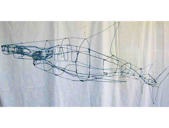 Hammerhead Shark Wire Sculpture