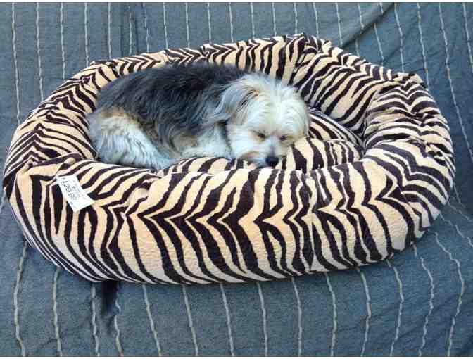 Safari Donut Dog Bed