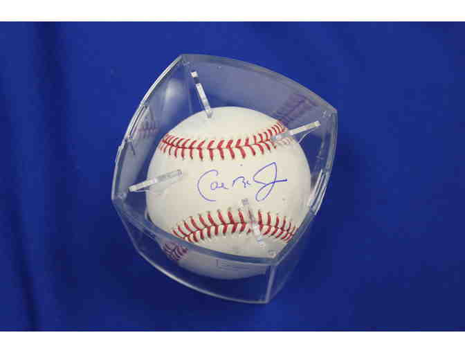 Cal Ripken Jr. Autographed Helmet & Official MLB Baseball