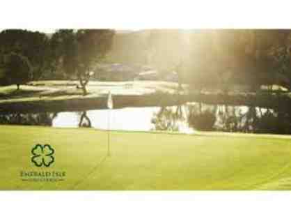 Swing in Paradise: Round of Golf for Two at Emerald Isle