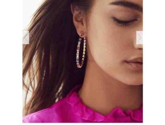 Kendra Scott Thora Multi-Gem Hoop Earrings